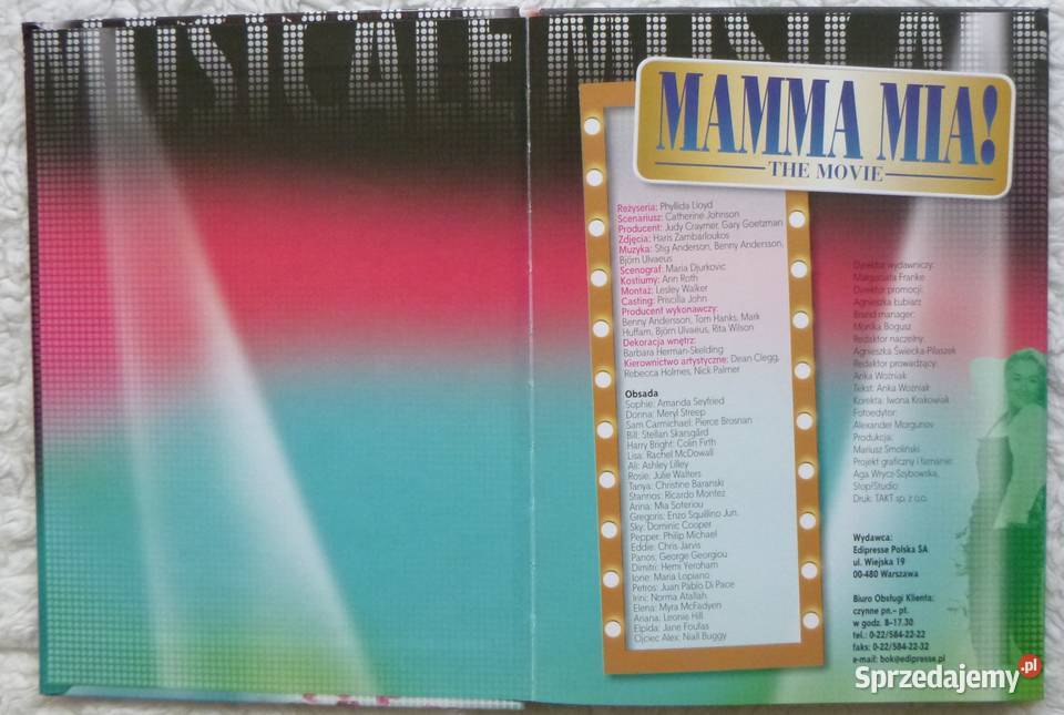 Film DVD Mamma mia Warszawa