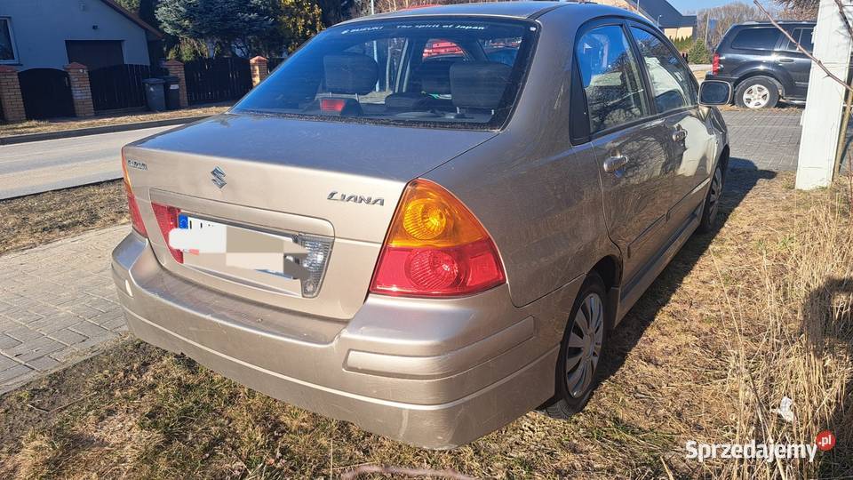 Suprzedam Suzuki Liana sedan Liana lubelskie Turka