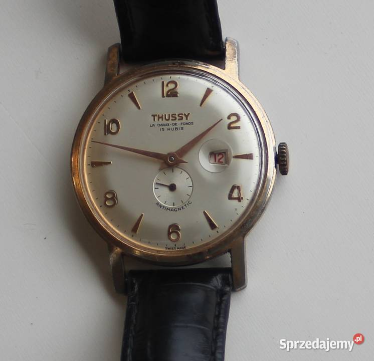 Szwajcarski unikatowy THUUSSY jedyny w Polsce na rękę Zegarki Lublin