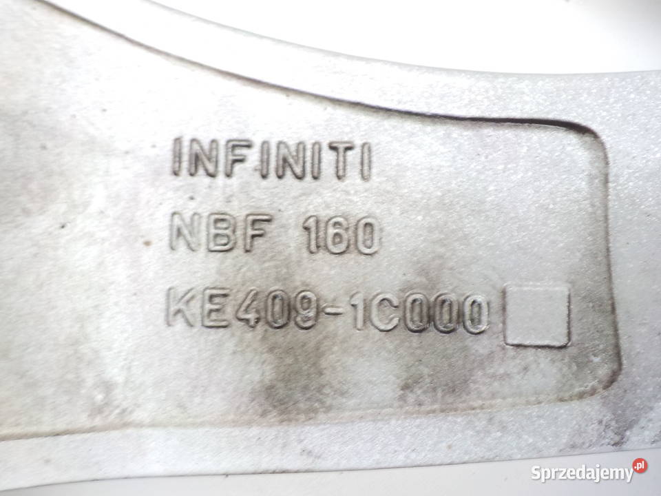 FELGA 21 INFINITI FX35 FX37 FX50 FX30 QX70 S51 Nowy Tomyśl sprzedam