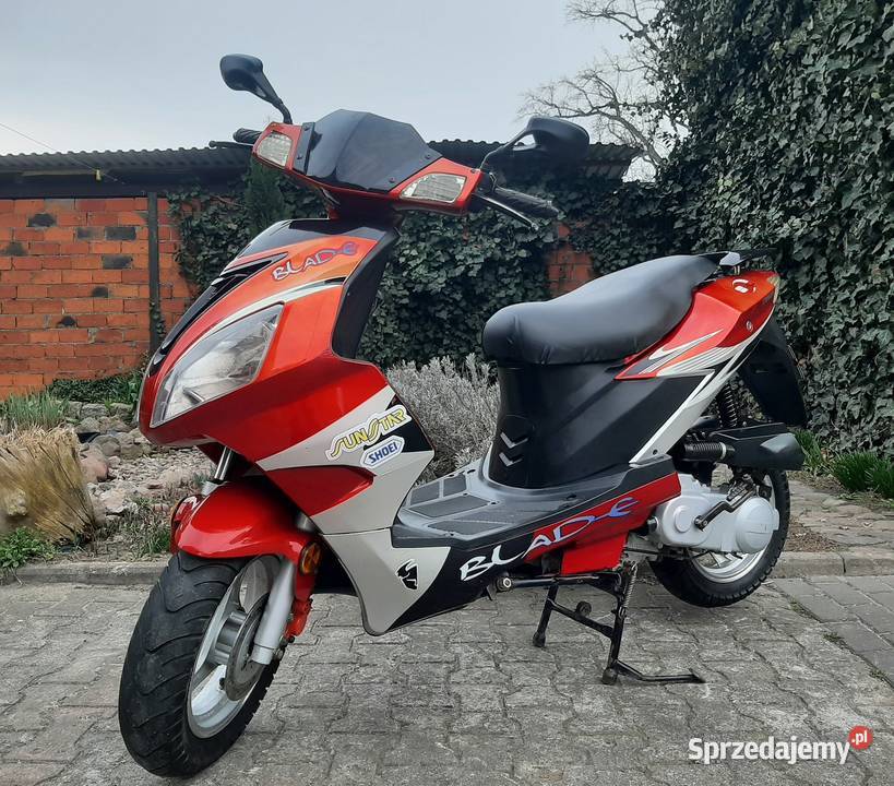 Zadbany skuter GB motors Blade 50 4t 2008r 1wł Tuczno