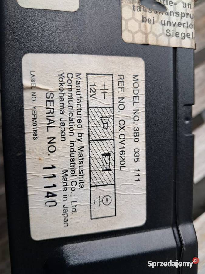 3B0035111 Zmieniarka Kabel Passat Golf Sharan Rybnik