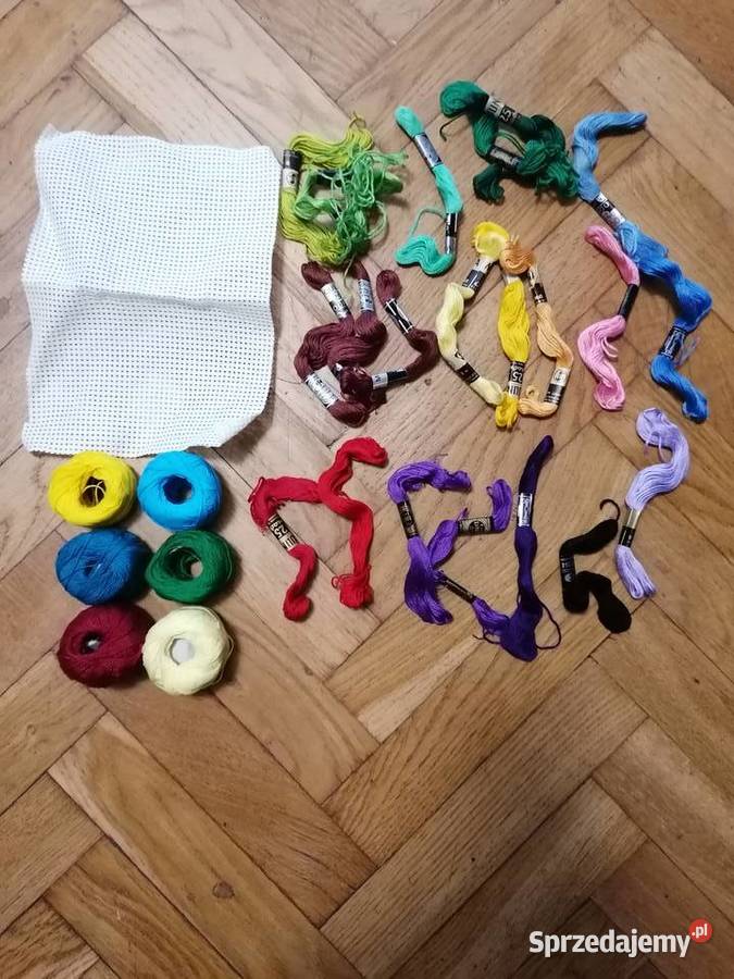 Mulina do haftowania zestaw pomorskie Gdańsk sprzedam