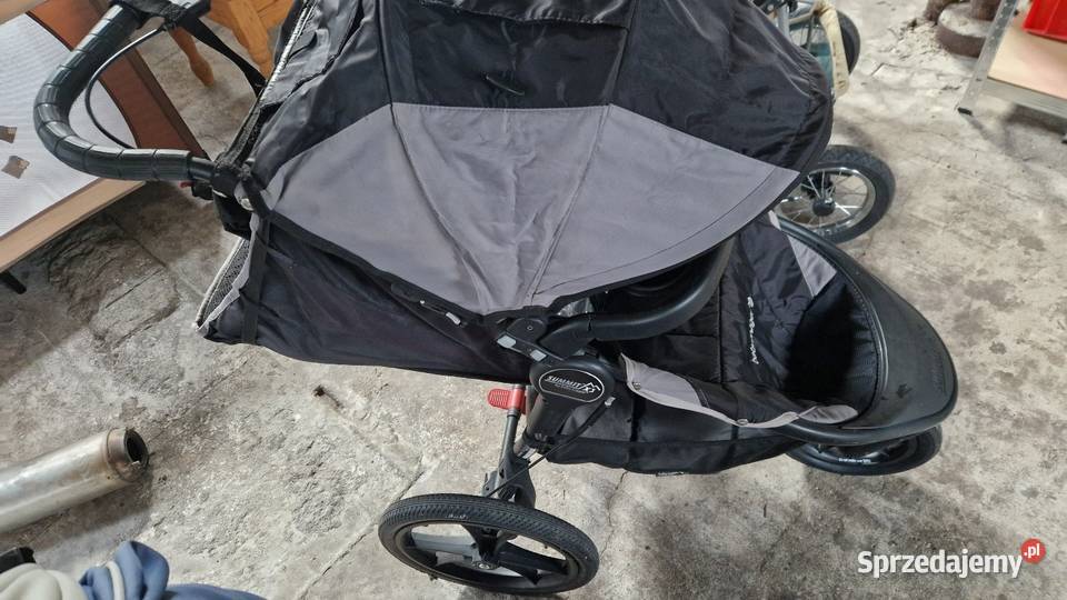 Wózek Baby Jogger Summit X3 Midnight Black wózek Pompowane Sompolno