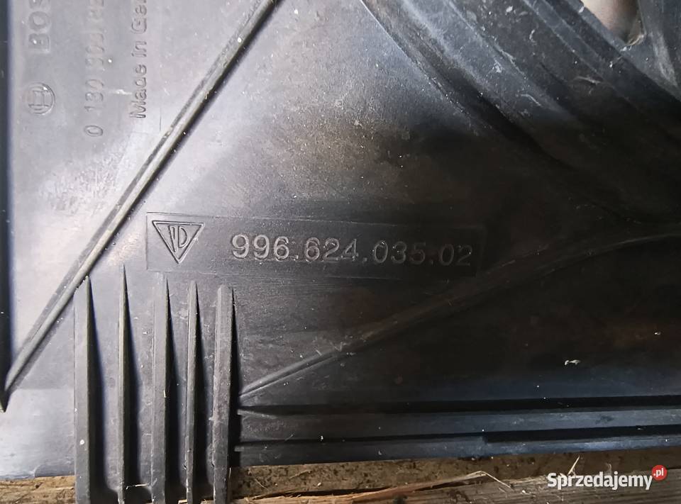 Wentylator chłodnicy obudowa 99662403502 Porsche Kakonin