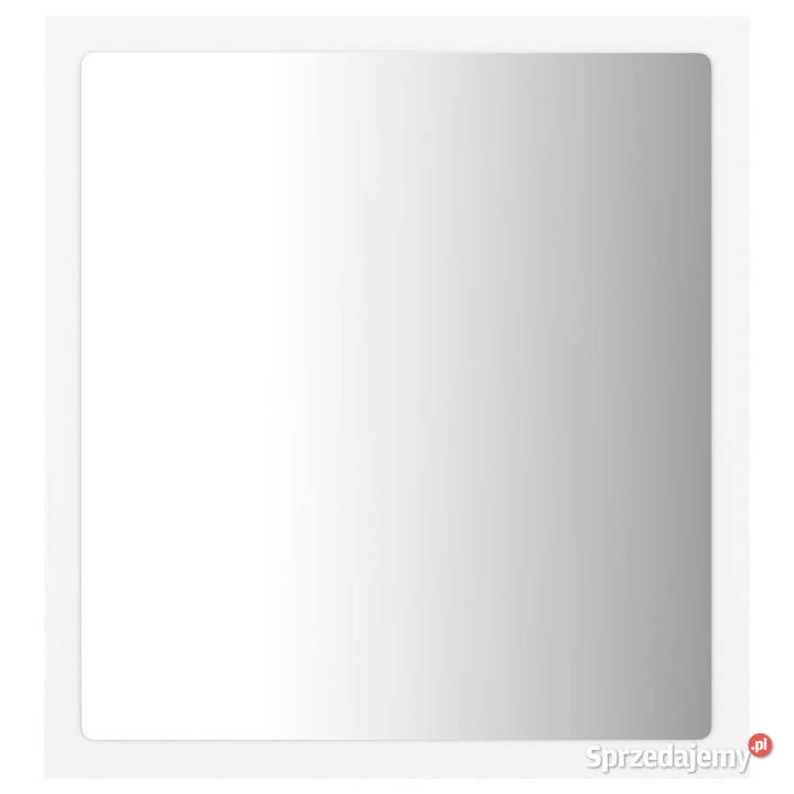 Lustro łazienkowe LED białe 40x85x37 akryl Warszawa