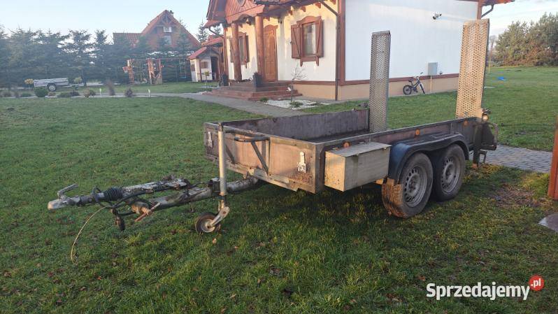 Tecno laweta podkoparkowa 2500 Dmc VAT marża pomorskie Solnica sprzedam