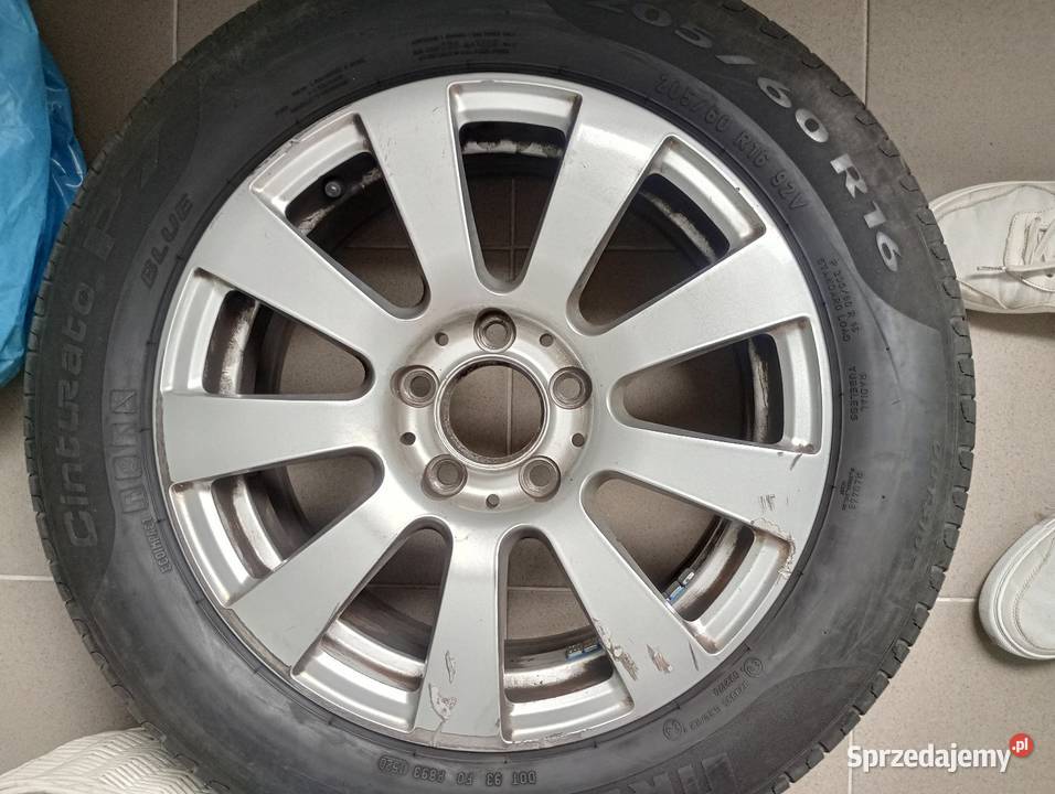 Felg aluminiowe i Mercedes 16 z oponami aluminiowe Samochodowe Białystok