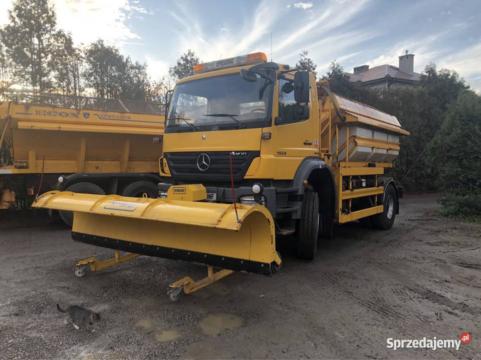 Mercedes Axor 2011 4x4 1824 piaskarka solarka Ropczyce
