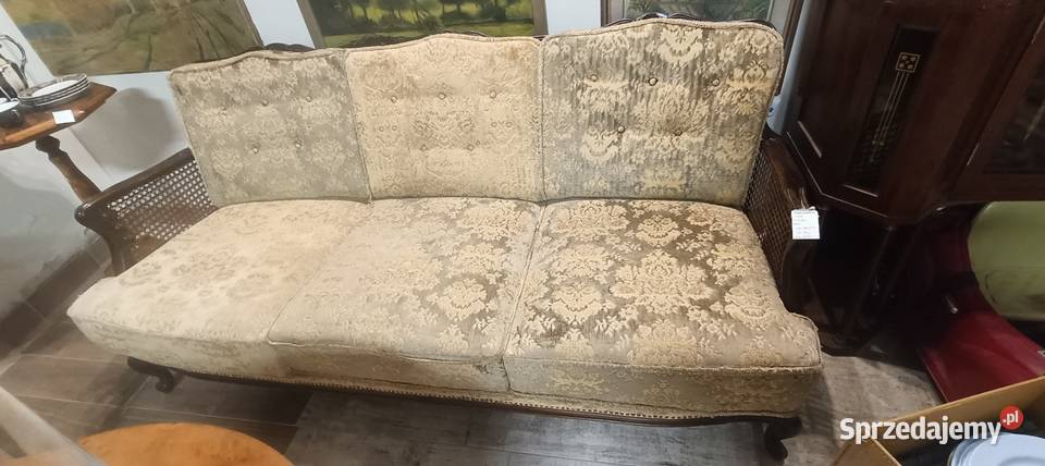 sofa ślicznie zdobiona śląskie