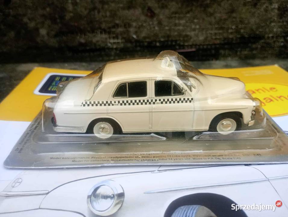 WARSZAWA 203T TAXI Kultowe auta PRL kolekcja 143