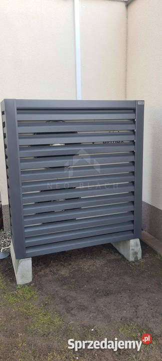 Osłona pompy ciepła 90x50x150 antracyt NB266 Łódź