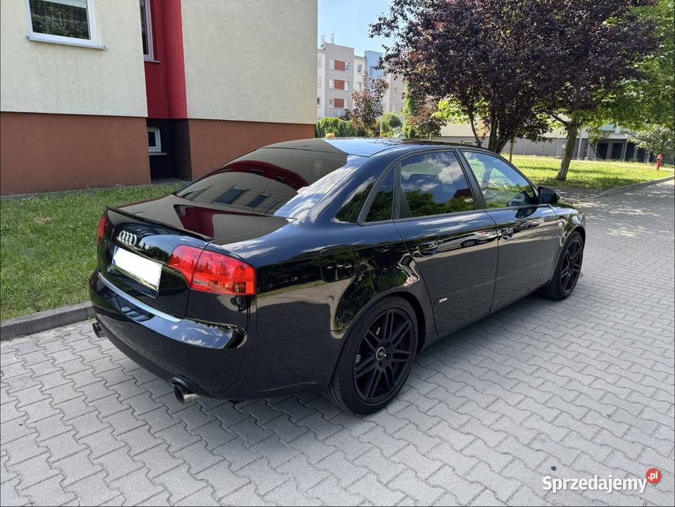 Audi A4 B7 18Turbo 163 GAZLPG wnętrze SLine Zarejestrowany w Polsce Mielec