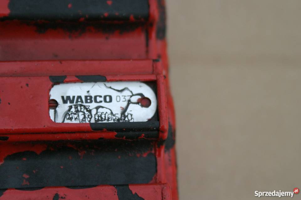 MAN TGA ZAWÓR ECAS WABCO 4729000500 SPRAWNY Bieleń