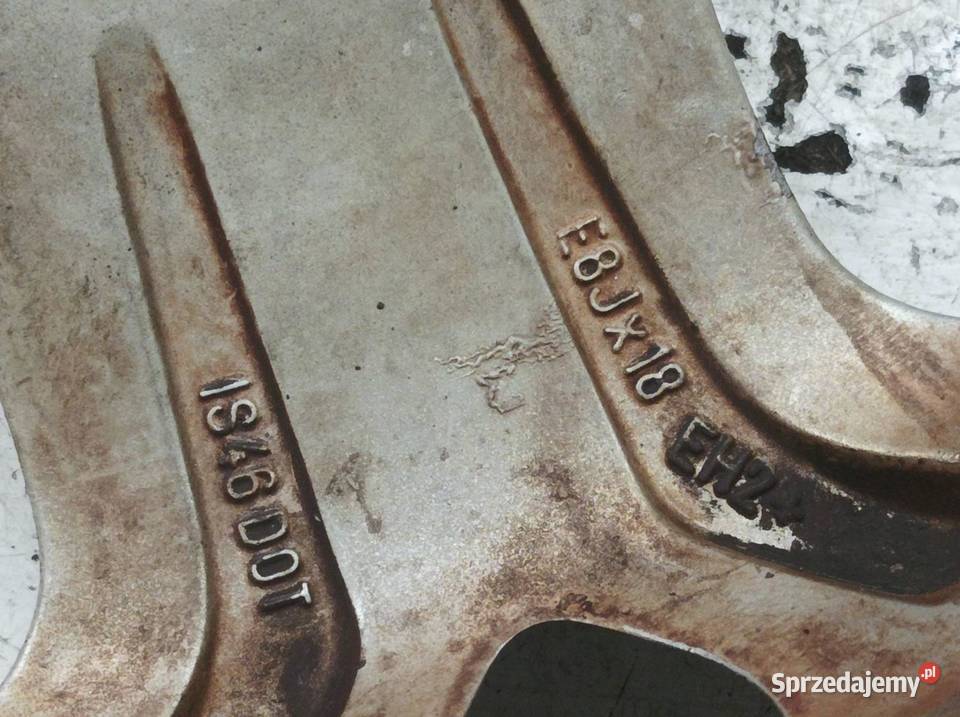 FELGA ALUMINIOWA R18 5X120 ET46 O72MM 8JX18EH2 sprzedam