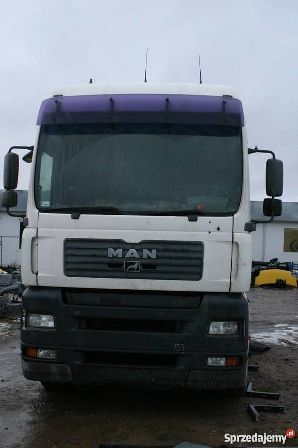 MAN TGA CZĘŚCI ZDERZAK SILNIK MOST KABINA Pozostałe