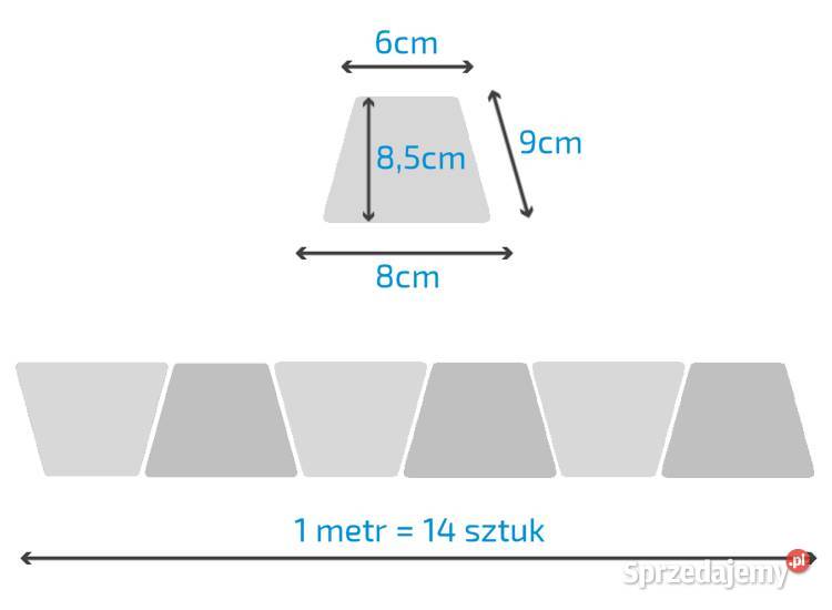 Palisady kostka obrzeża betonowe trapezowe Koszalin