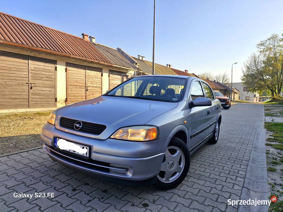 Opel Astra 1.6 8V 2002 Bdb Stan Blacharski Ładny Egzemplarz