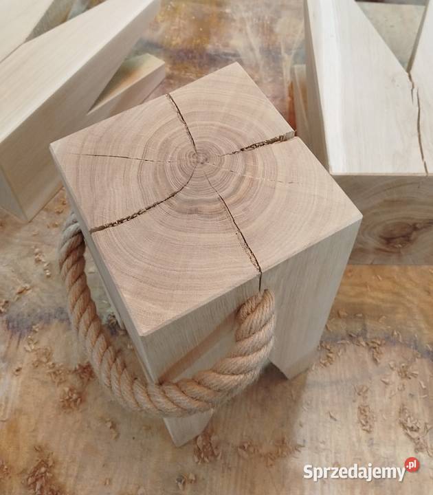 Stolik ozdobny kwietnik Boho