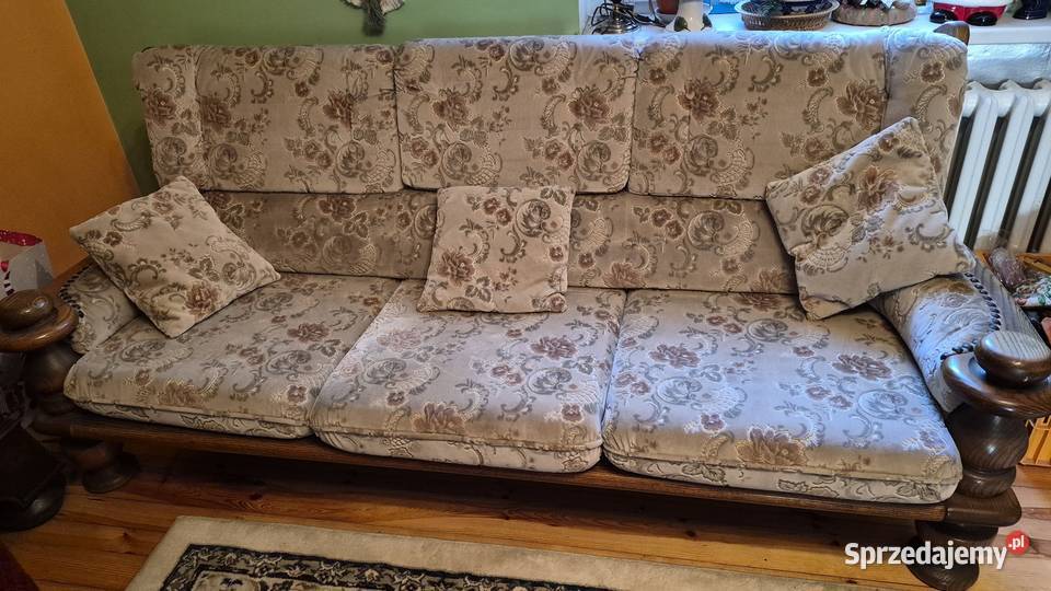 Sofa fotele elegancki komplet mebli