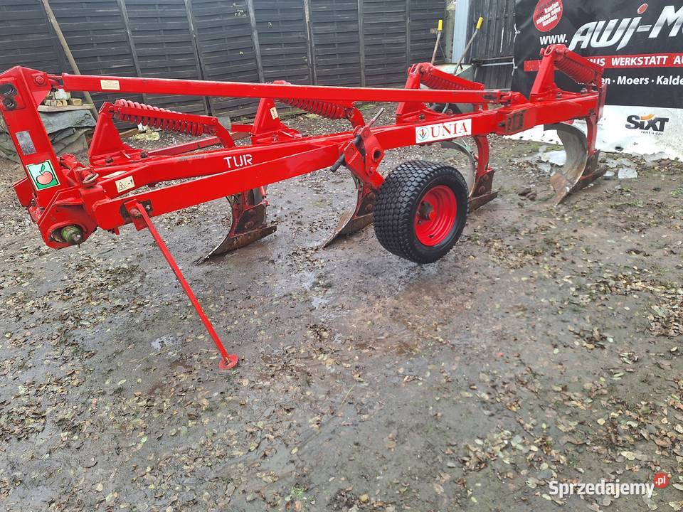 Pług Unia Tur na sprężynie 4 4x40 Wilczyn