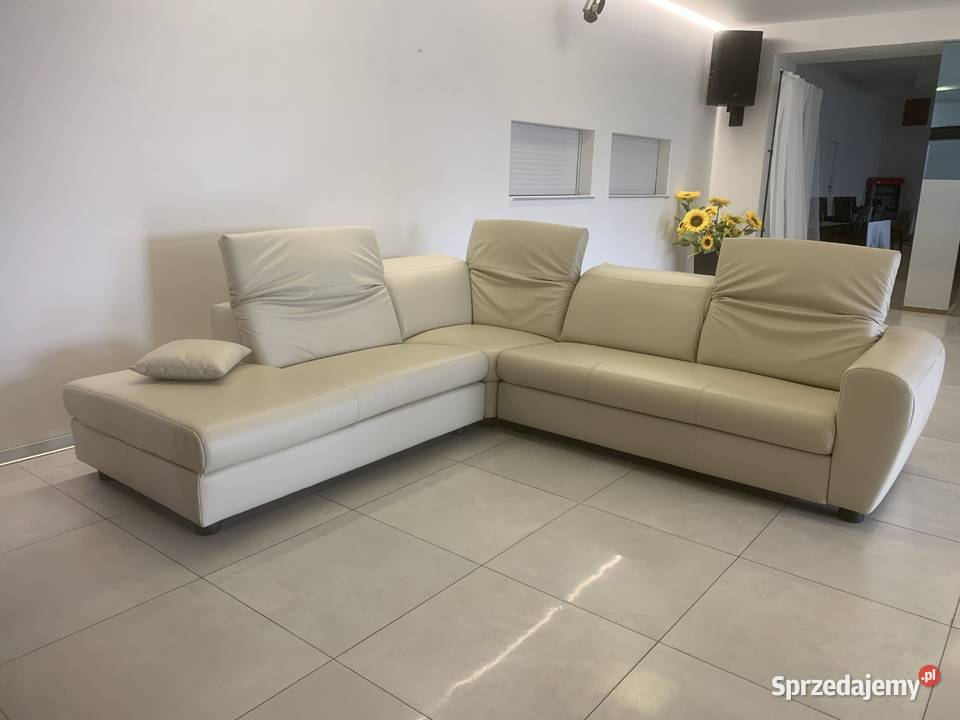 NIEMIECKI NAROŻNIK 270x245 SKÓRA NATURALN NOWY Narożniki