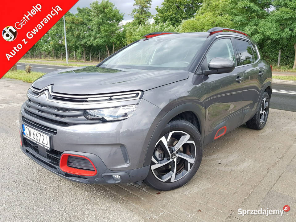 Citroen C5 Aircross 15 HDi Automat Navi Kamera serwisowany w ASO Włocławek sprzedam