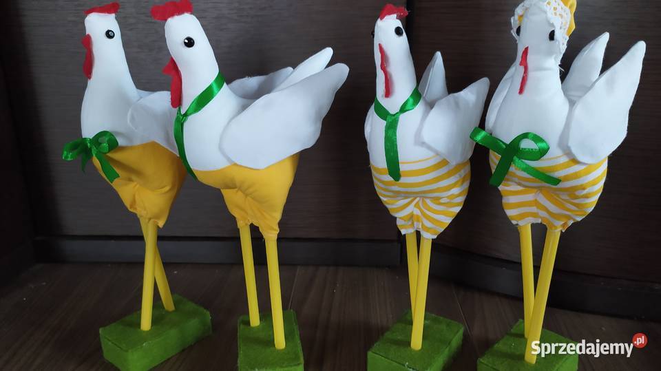 Kurki wielkanocne dekoracje świąteczne Wielkanoc wielokolorowy Sędziszów Małopolski