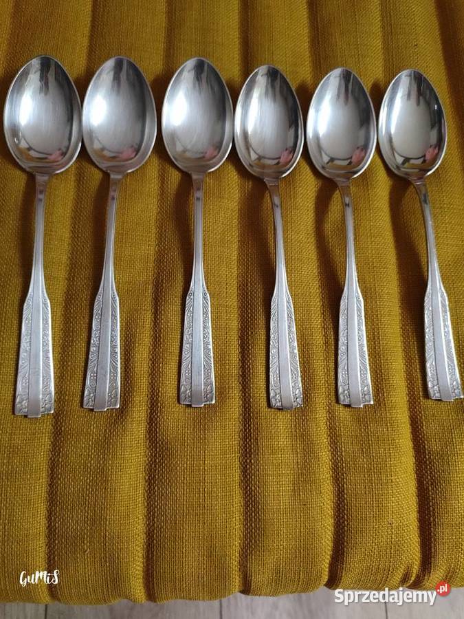 Hefra sztućce paterowane PRL Kraków
