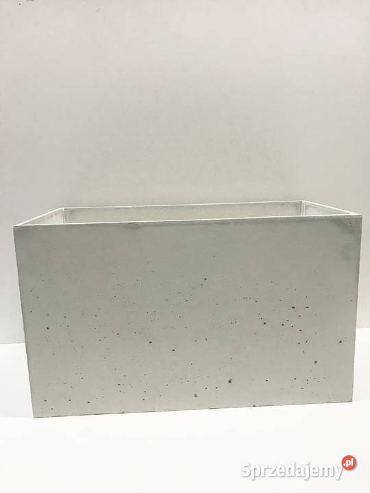 Donica betonowa 100x50x70 Donice betonowe beton Rawicz