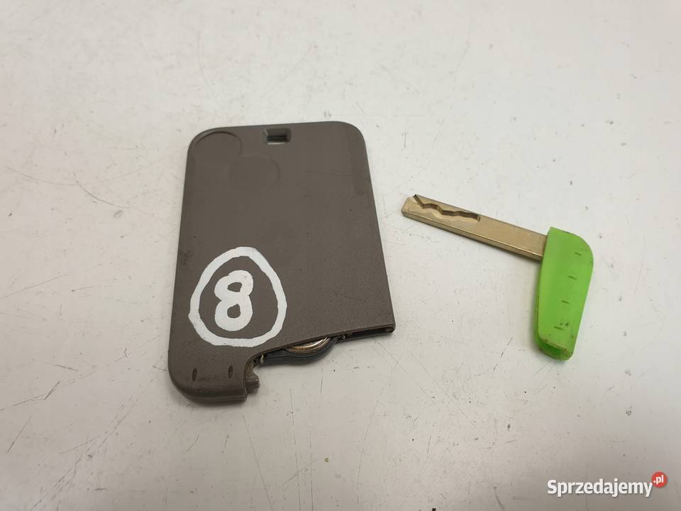 KARTA RENAULT KARTA KLUCZYK Rudka