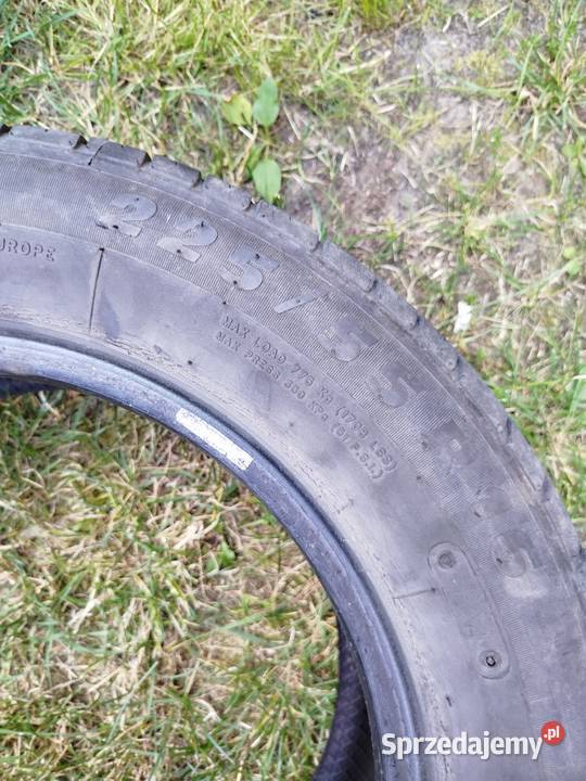 Opony letnie 22555R16 całość 225 mazowieckie Nowy Starogród