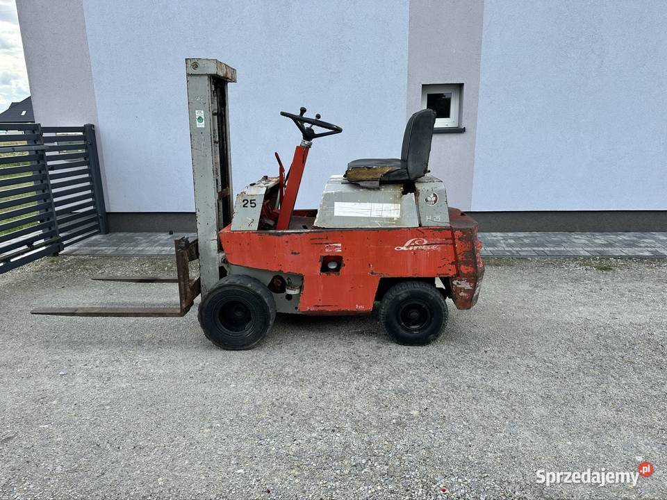 Wózek widłowy linde h15 15t 33m silnik deutz Rząśnia