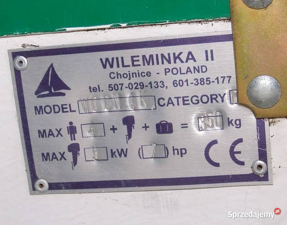 Łódź wędkarska Witowice sprzedam