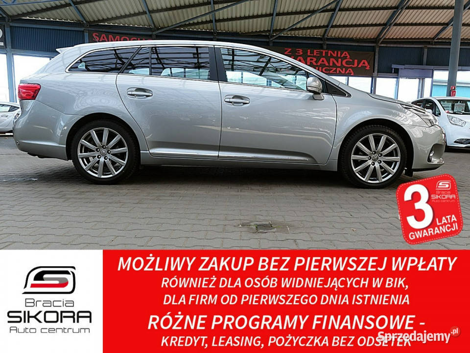 Toyota Avensis AutomatSZKLANY DACHSkóraNAaviLed