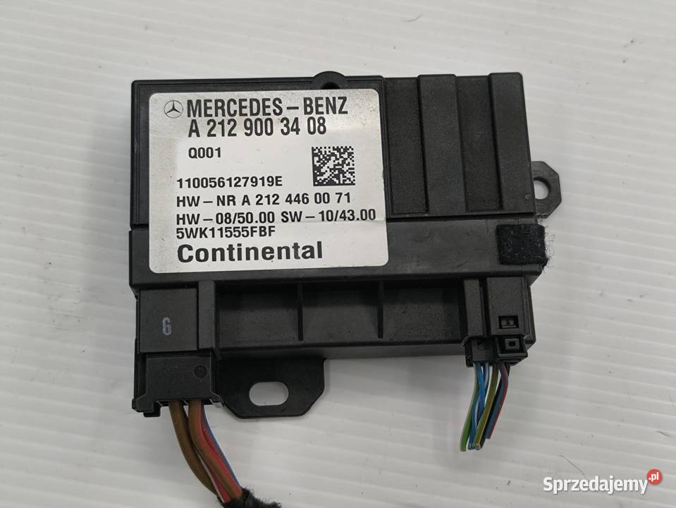 MODUŁ POMPY PALIWA MERCEDES ECLASA W212 22CDI