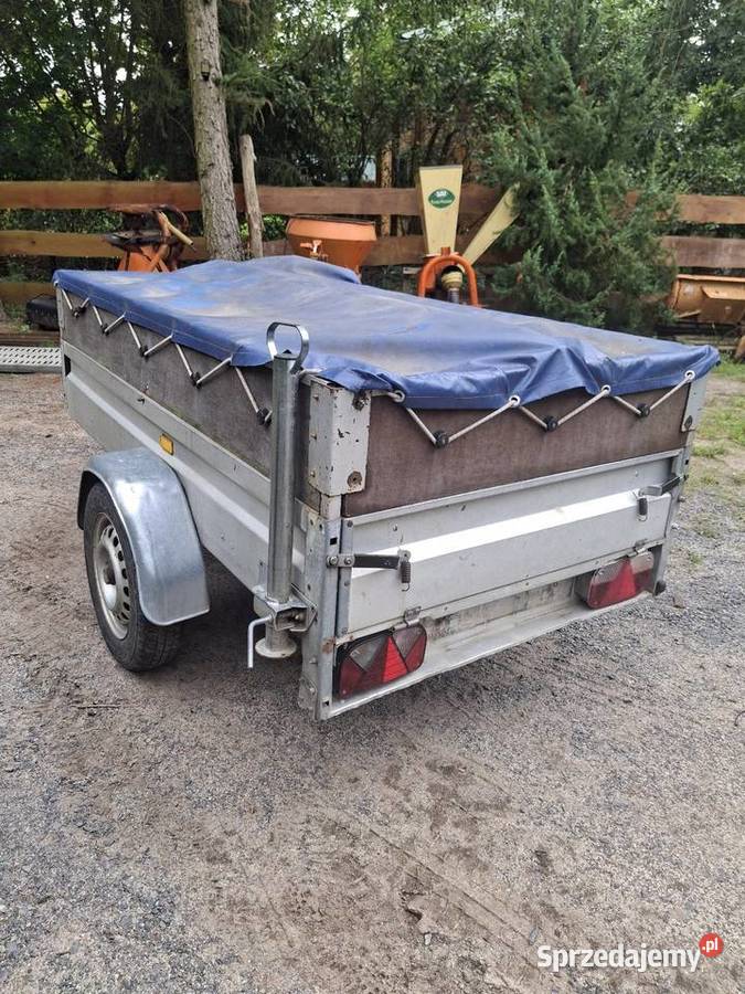 Przyczepkalekka stema 750 dmc z plandeka burtowe Krosno Odrzańskie