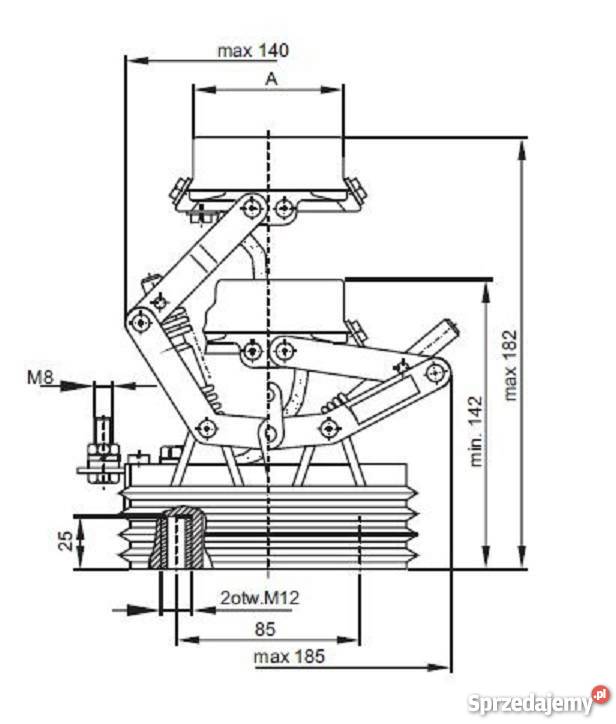 Odbieraki Prądu do Suwnicy Sprężynujące MM63 śląskie Gliwice