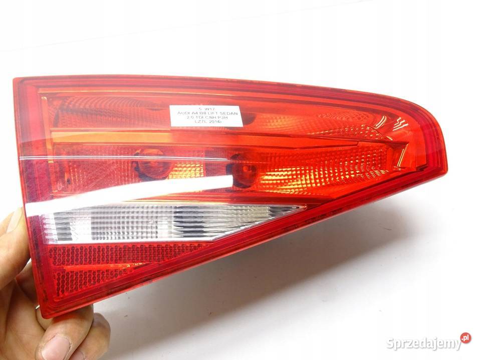 LAMPA LEWA LEWY TYŁ TYLNA W KLAPE AUDI A4 B8 Lampy przednie sprzedam