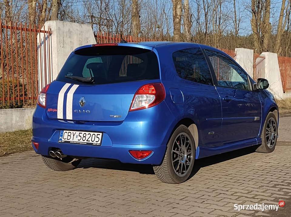 Renault Clio III GT Gordiniwersja limitowana Bydgoszcz