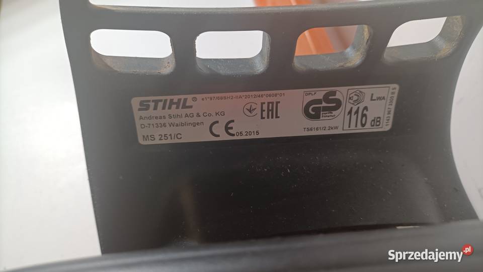 Pilarka spalinowa STIHL MS 251 Katowice sprzedam