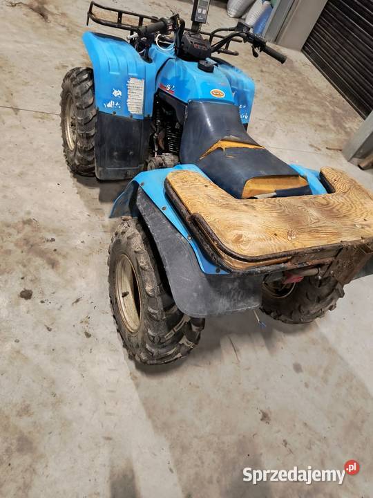 Yamaha BigBear 350 4x4 1234km wielkopolskie Lucynowo