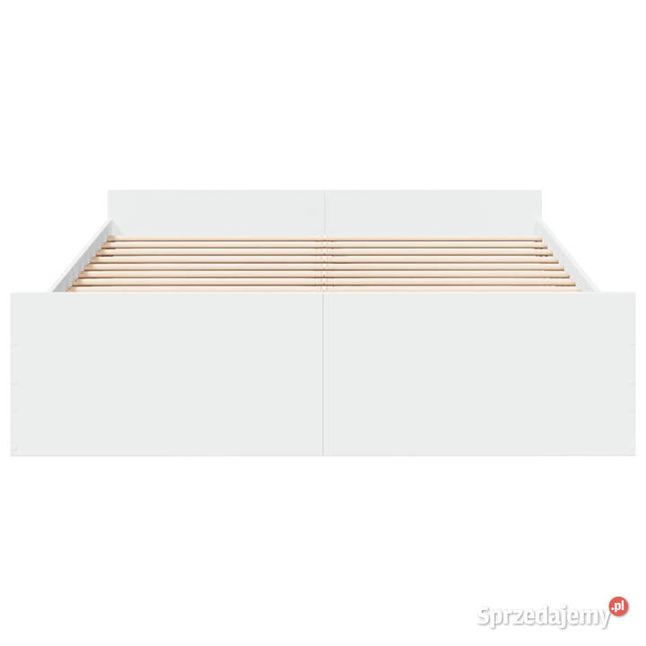 Rama łóżka z szufladami biała 160x200 WM3280279 Warszawa