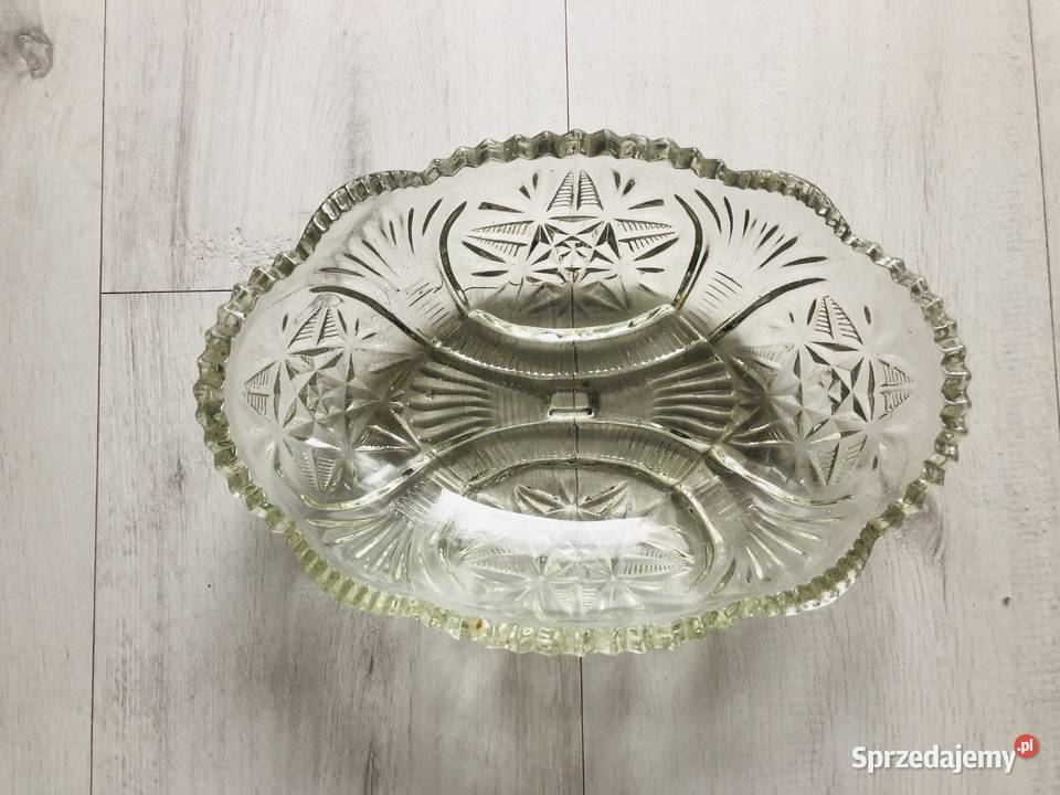 Misa miska szklana PRL