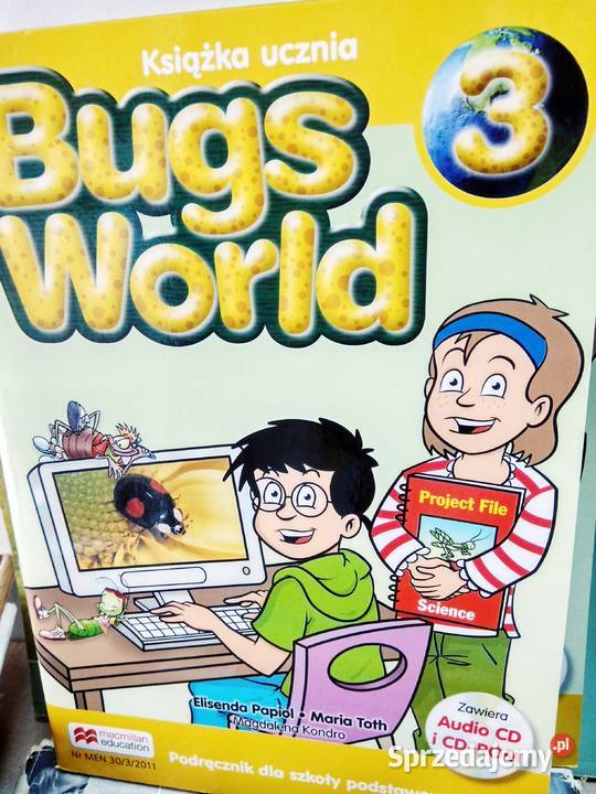 Bugs world 3 podręcznik nowy angielski outlet Warszawa sprzedam