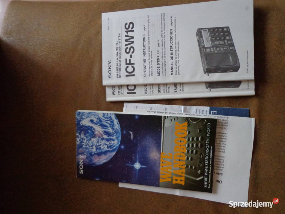 RADIO SONY ICFSW1 Kraków sprzedam