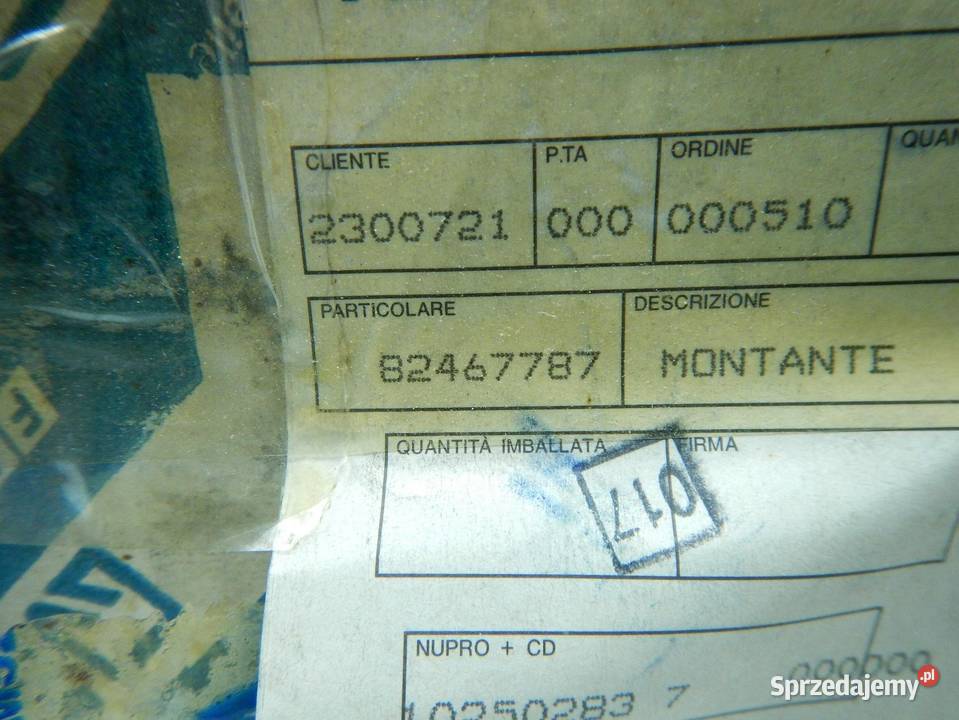 ZWROTNICA LEWA PRZÓD FIAT CROMA 9096 82467787 osobowe