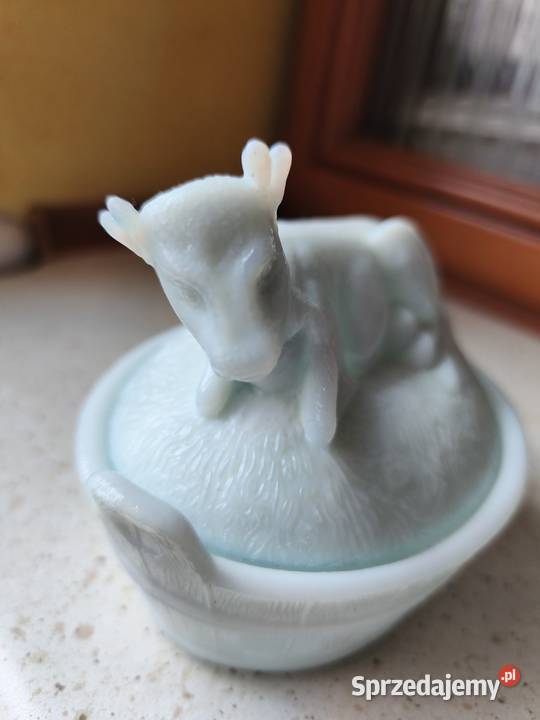 Krowa maselnica lattimo Ząbkowice Porcelana i szkło Konin