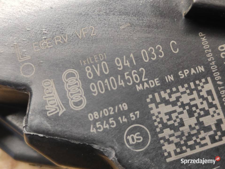 Lampa Lewy Przód Full LED Audi A3 8V Lift osobowe wielkopolskie Pleszew