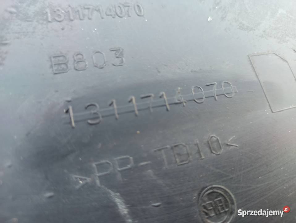 DUCATO JUMPER BOXER LISTWA BŁOTNIKA PRAWY TYŁ lubuskie Bieleń